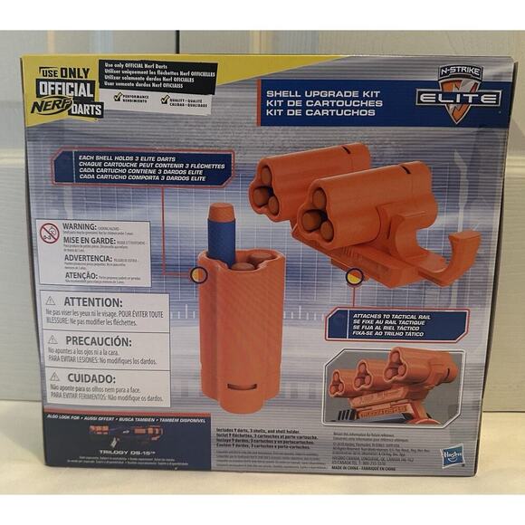 Nerf N Strike Elite Shell Upgrade Kit NEW - Picture 2 of 2
